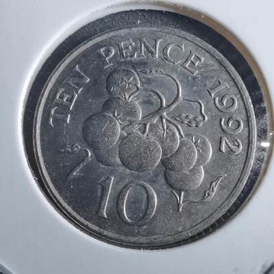 沼泽如烟--第955场 - 根西1992年10便士