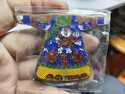 浓郁中国风景泰蓝冰箱贴 - 清宫龙袍