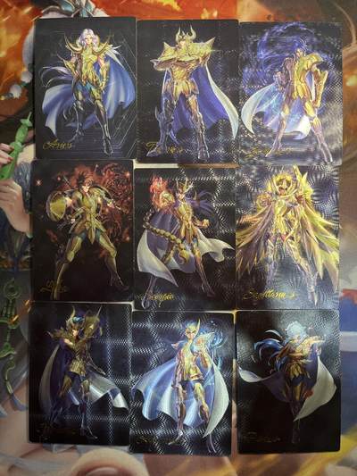 欢迎送拍、零成本上架，释放现金流，合理分配上拍卡品 - 【折光9宫】圣斗士9张