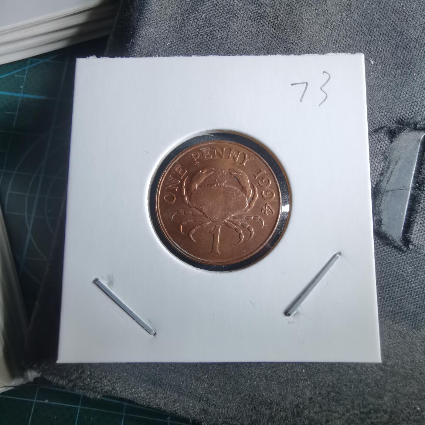 沼泽如烟--第955场 根西1994年1便士