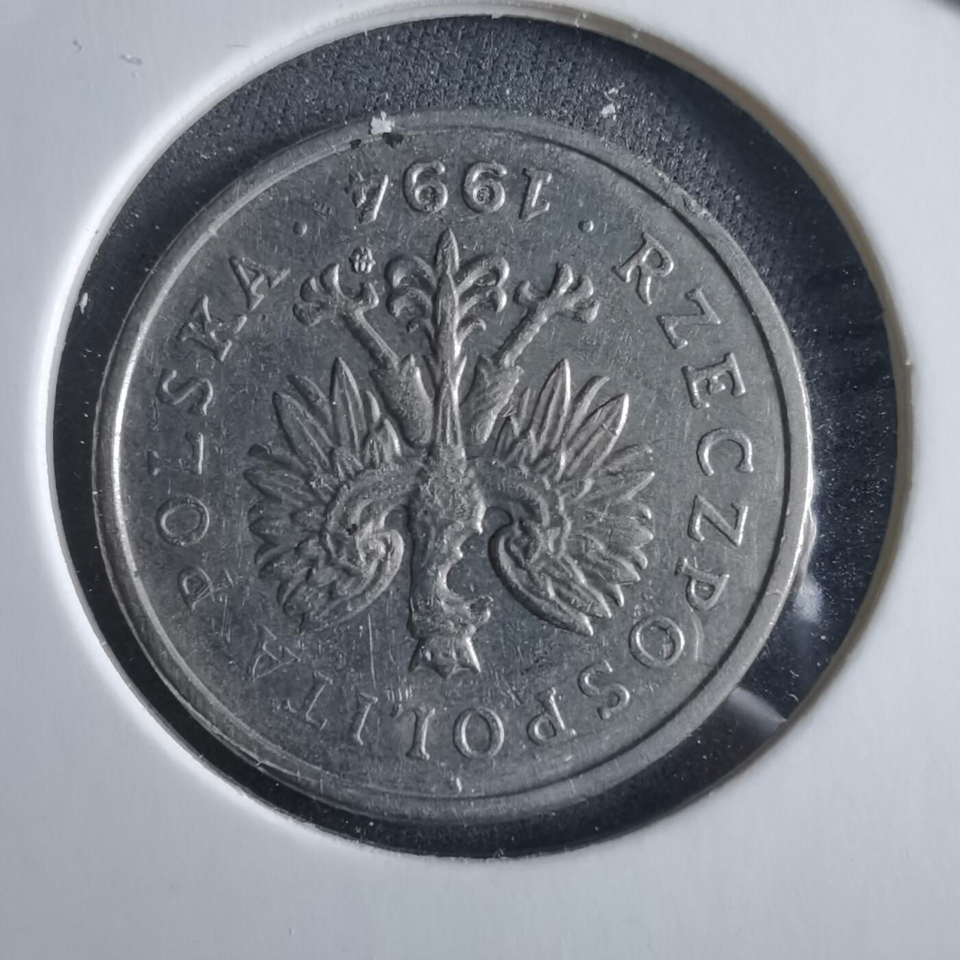 沼泽如烟--第955场 波兰1994年1兹罗提