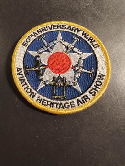 老王徽章第175期 - 美国二战胜利50周年航空遗产航展臂章