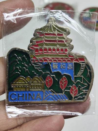 浓郁中国风景泰蓝冰箱贴 - 北京颐和园