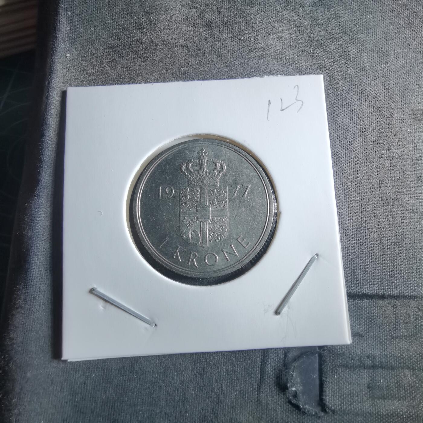 沼泽如烟--第955场 丹麦1977年1克朗