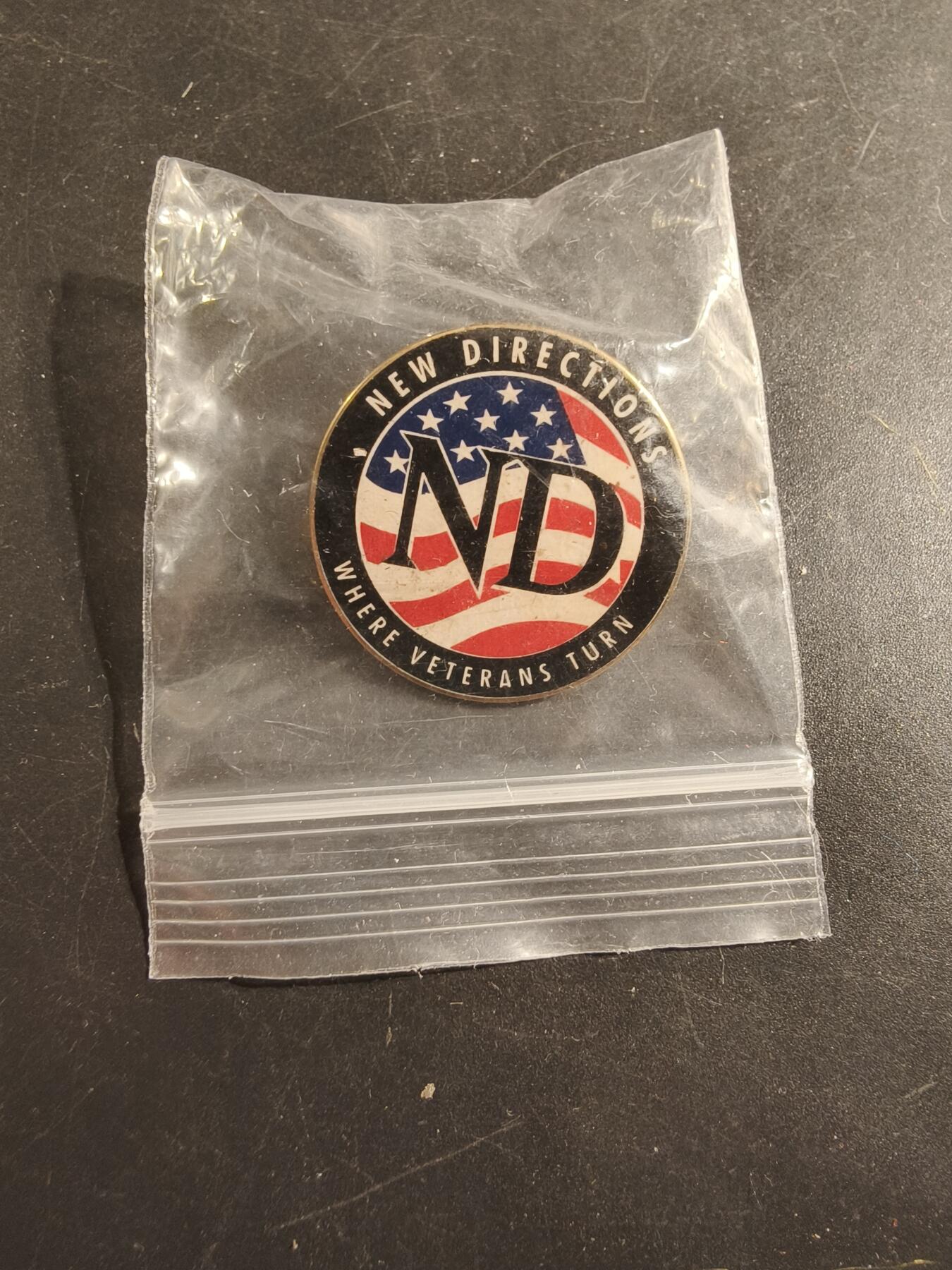老王徽章第175期 美国退伍军人新方向协会证章    