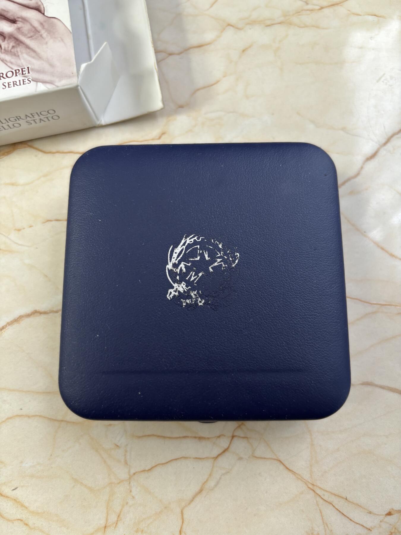 第187期拍卖 意大利2012年开朗基罗和大卫像精制纪念银币NGC-PF69原盒证书，925银，22克，发行17000枚