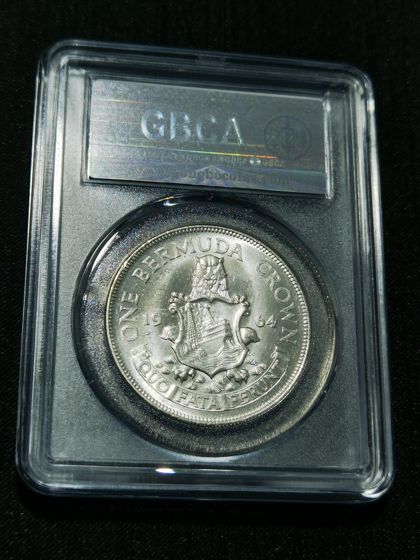 天下钱庄专场欢迎参拍 英属百慕大群岛女王银币