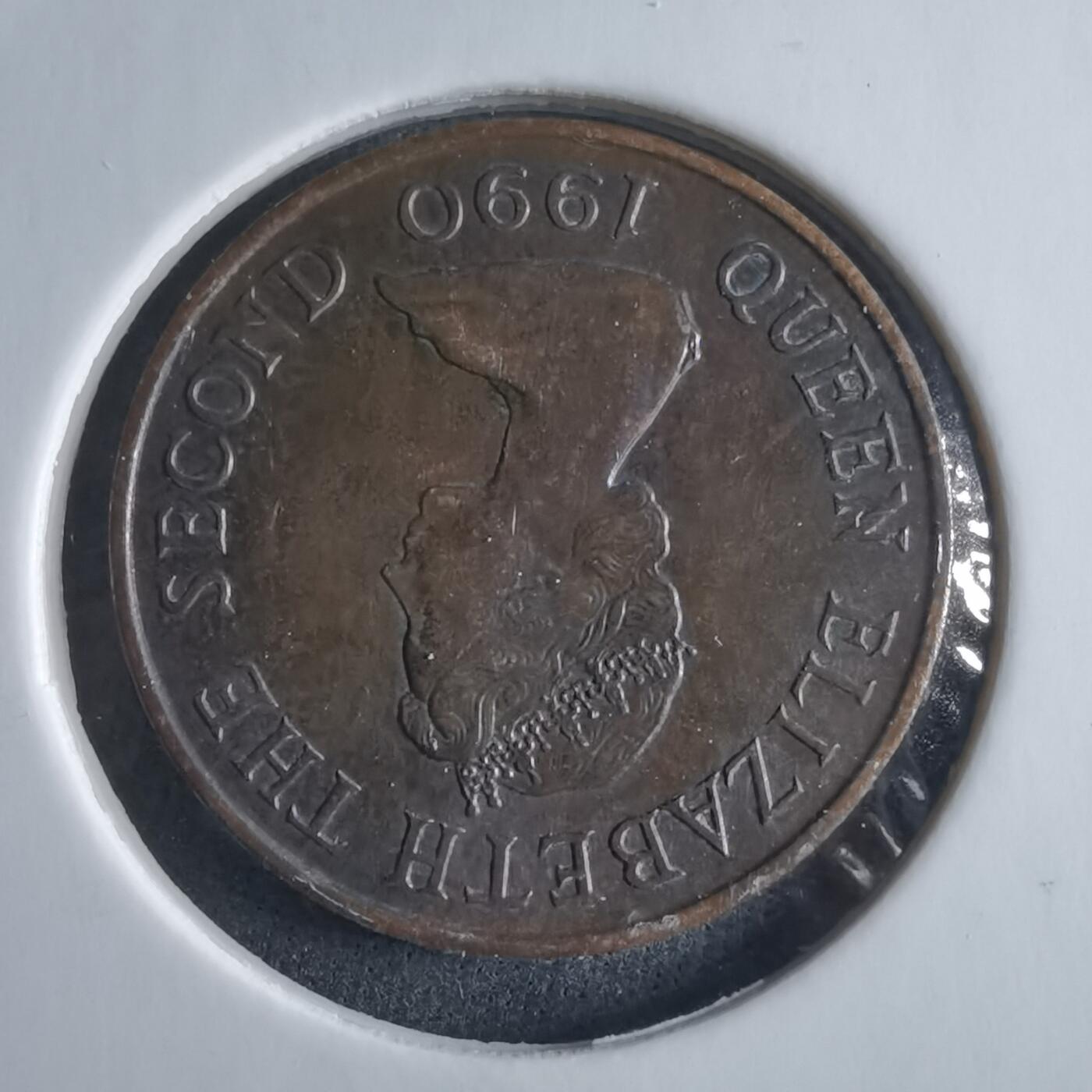 沼泽如烟--第955场 泽西1990年1便士