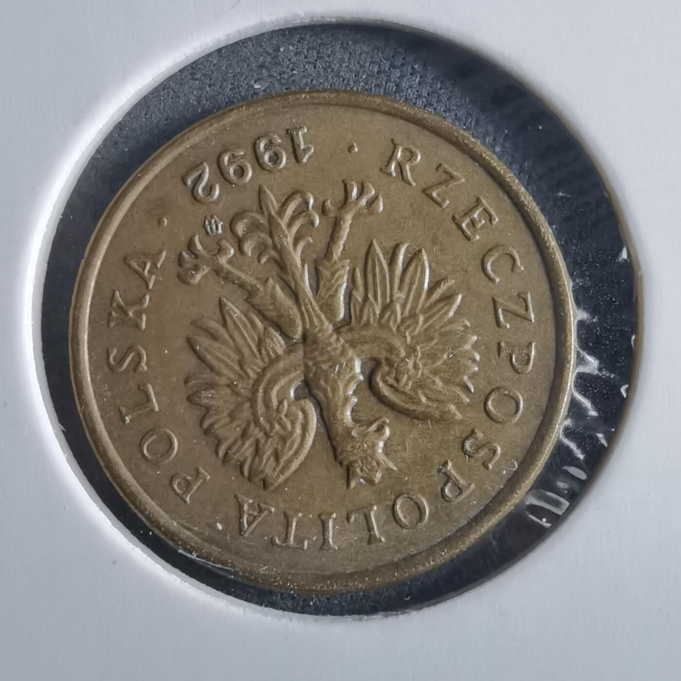 沼泽如烟--第955场 波兰1992年5格罗申