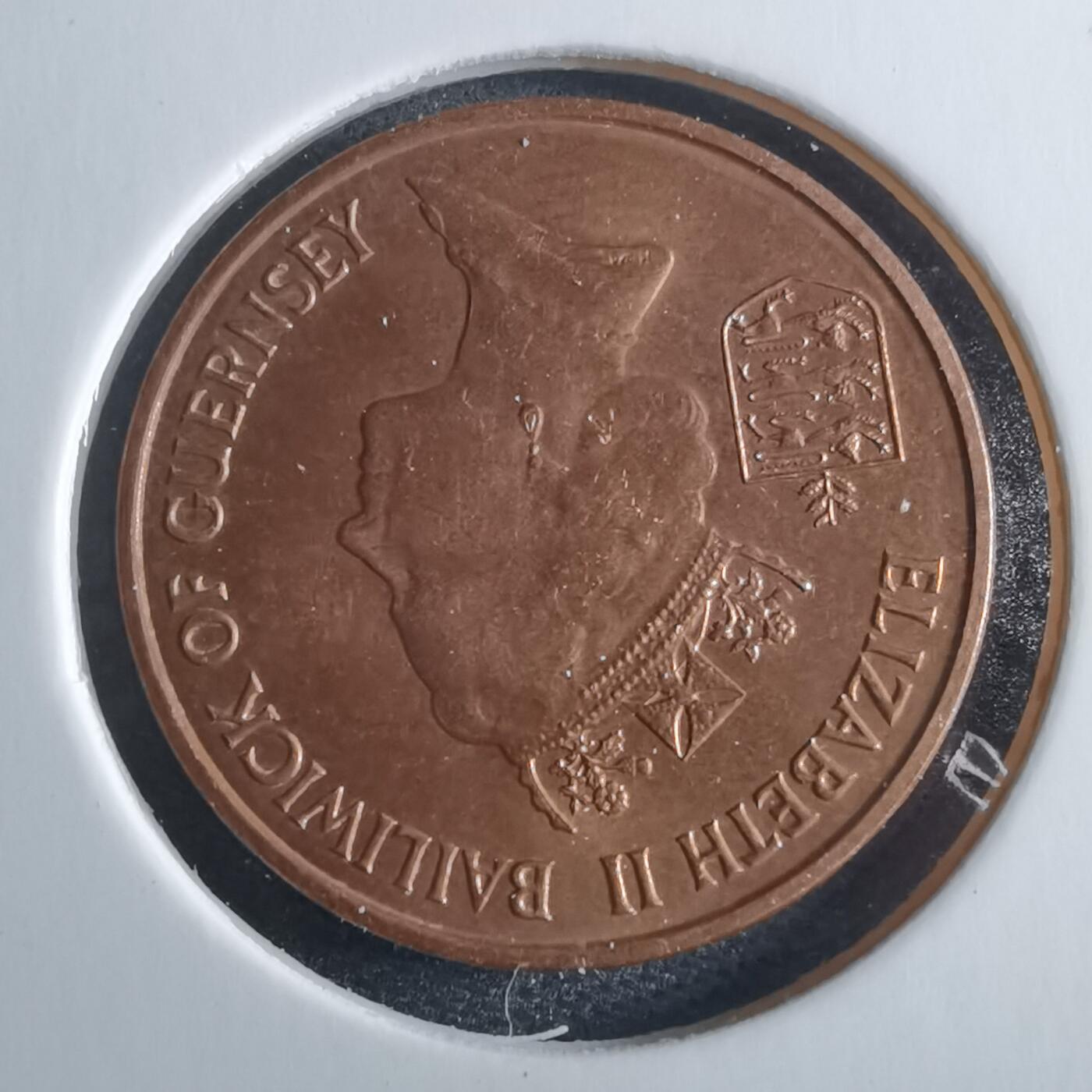 沼泽如烟--第955场 根西1994年1便士