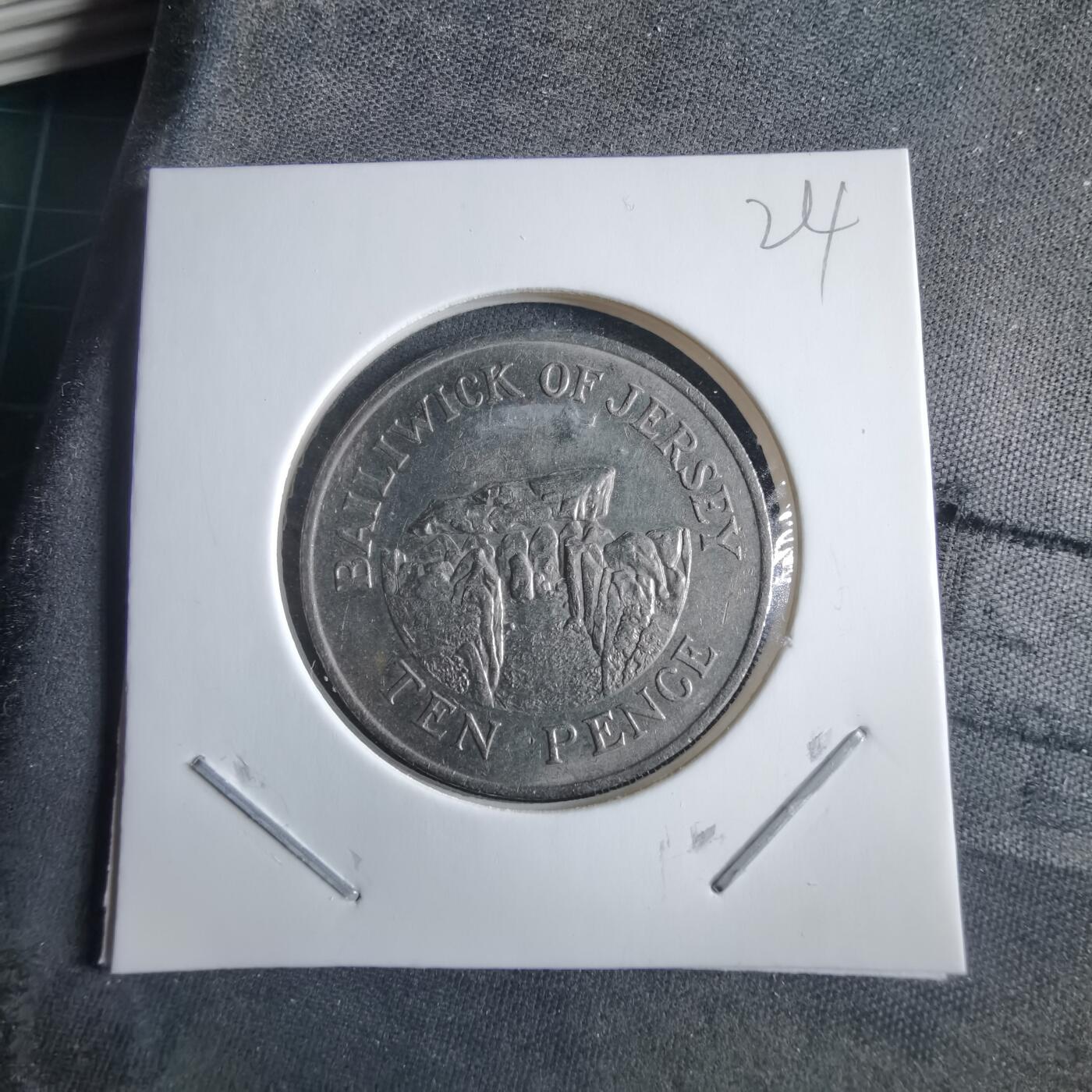 沼泽如烟--第955场 泽西1990年10便士