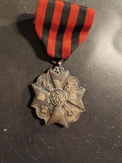 老王徽章第175期 - 比利时铜级民事功绩奖章