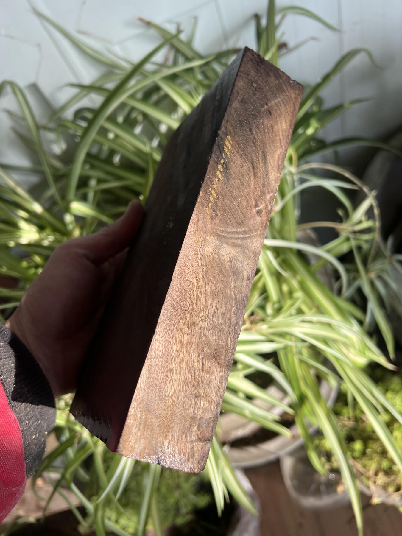 零元拍：NO10-6 金丝楠 牌子料  氧化极佳呈现出紫铜一般的颜色。满金丝 果香满满 尺寸：20/12厚3.8CM