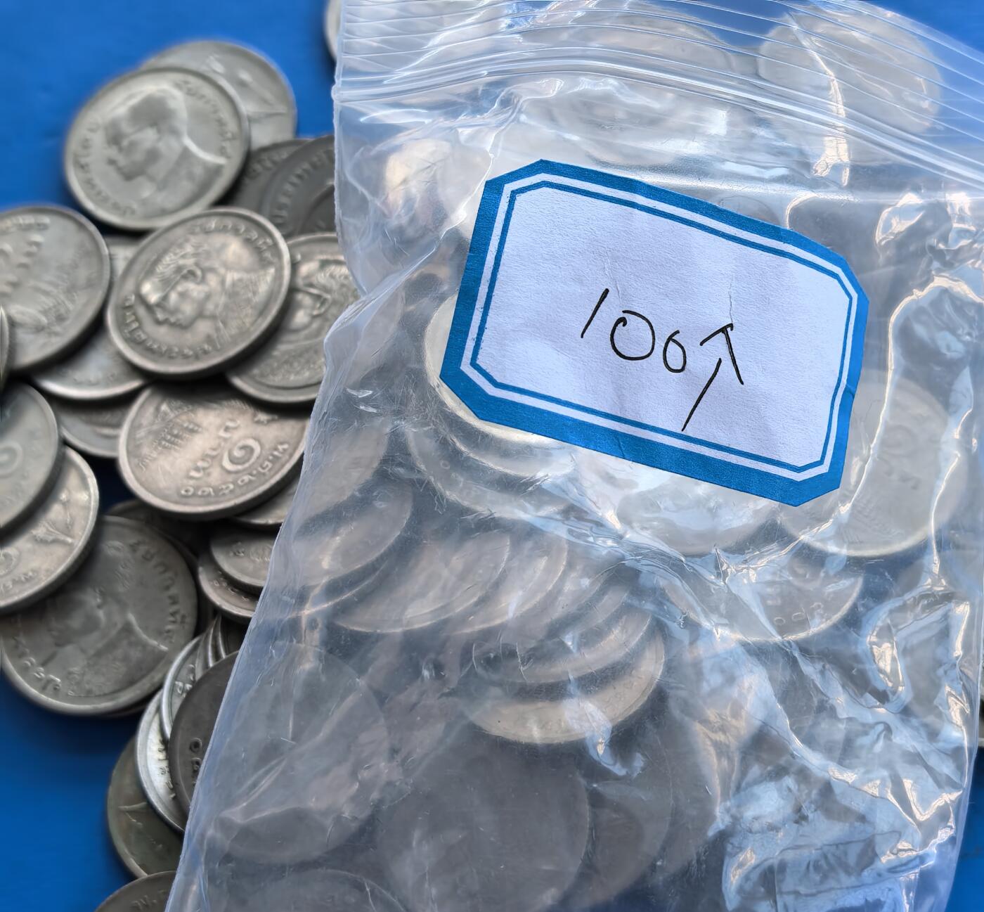 外国优质银币非洲美洲币，周六九点倒数截拍，满百包邮，持续收拍 泰国龙舟币100枚