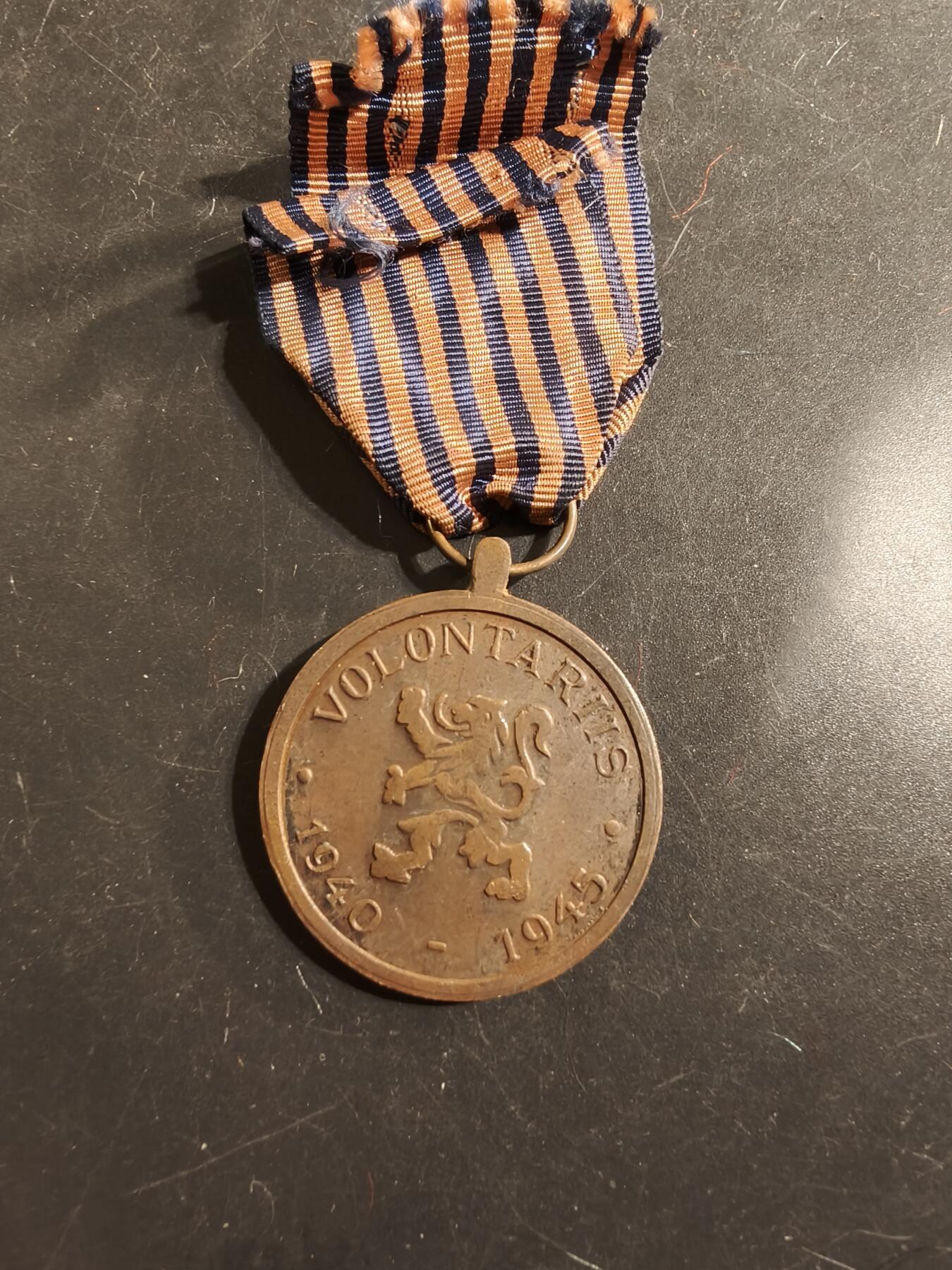 老王徽章第175期 比利时二战志愿者服役奖章