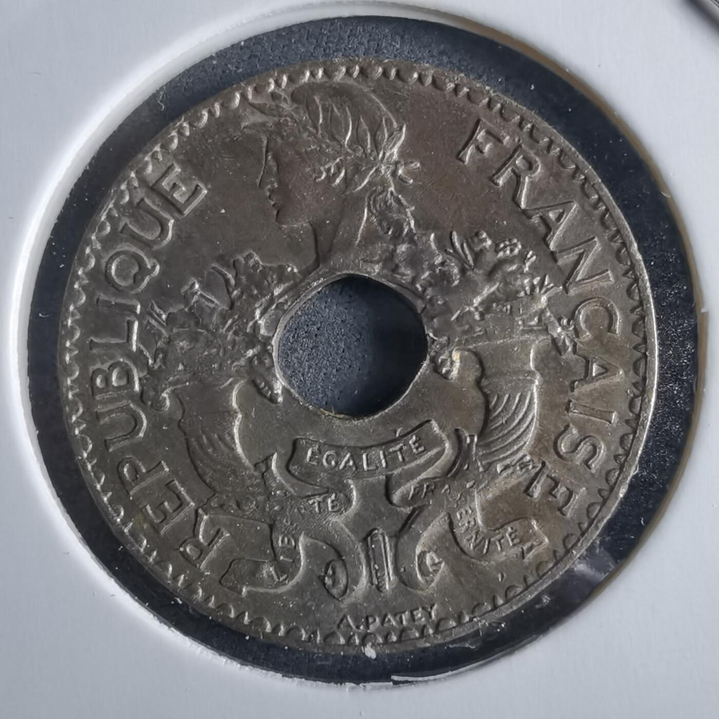 沼泽如烟--第955场 法属印度支那1938年五分