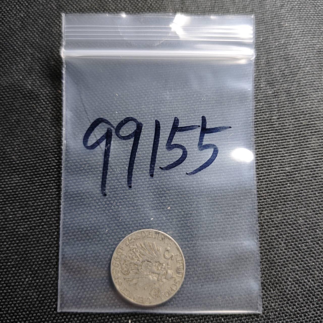 KK钱币收藏小铺  第399期  百期特拍（四拍之三）2月预留时间 周末发货  1909德占青岛 大德国宝5分镍币