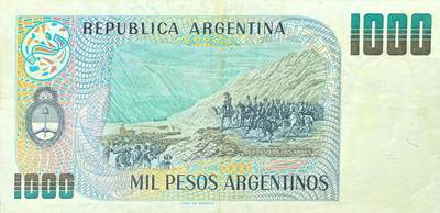 回流20260108 - 阿根廷中央银行1000比索 安第斯山脉的跨越