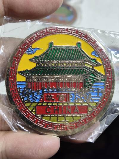 浓郁中国风景泰蓝冰箱贴 - 北京故宫