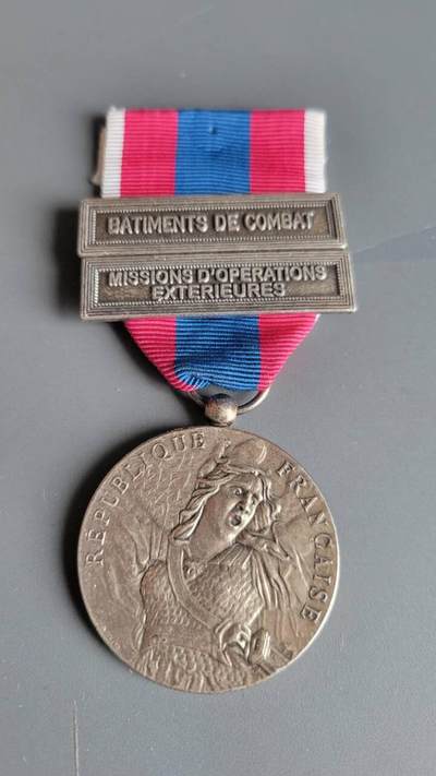 嘉宝良覃世界勋赏第22期拍卖 - 法国银级国防奖章