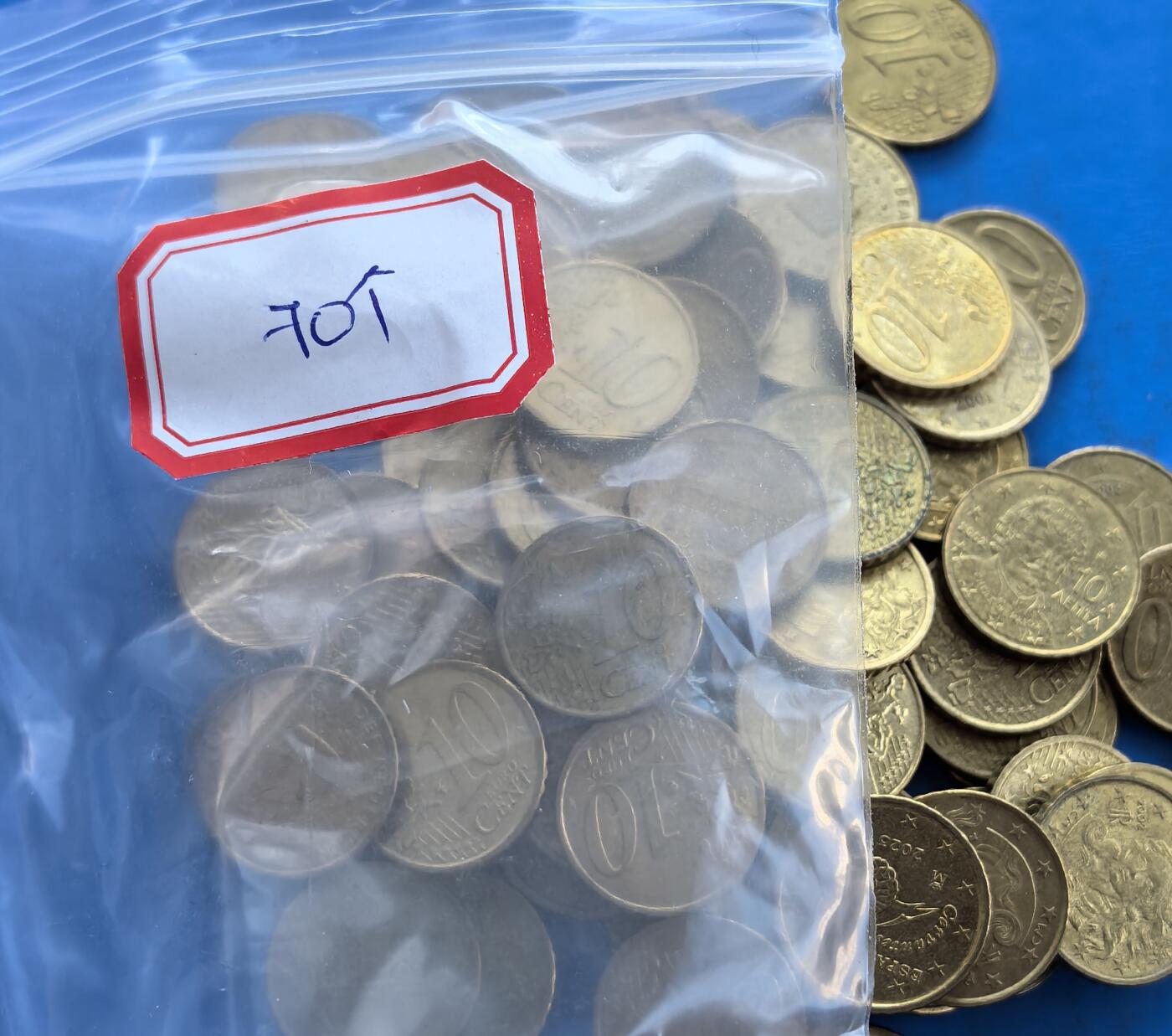 外国优质银币非洲美洲币，周六九点倒数截拍，满百包邮，持续收拍 欧洲各国10欧分70枚