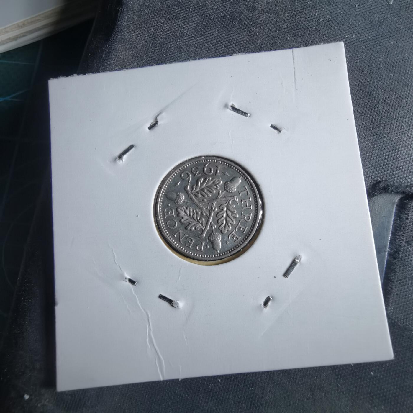 沼泽如烟--第955场 英国1936年3便士银币