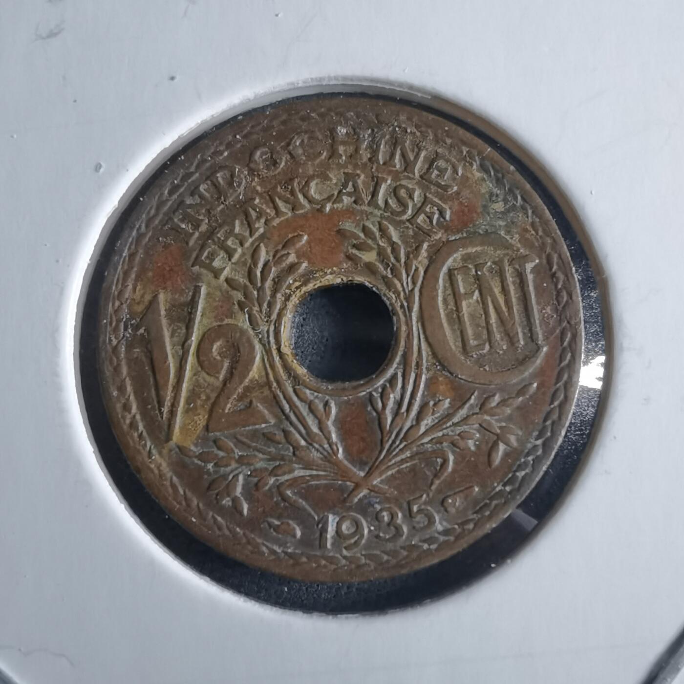 沼泽如烟--第955场 法属印度支那1935年半分