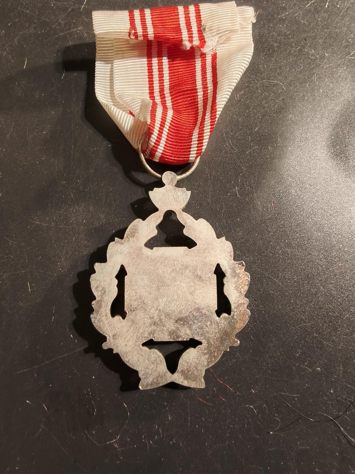 老王徽章第175期 比利时红十字会无偿献血纪念章   花环版