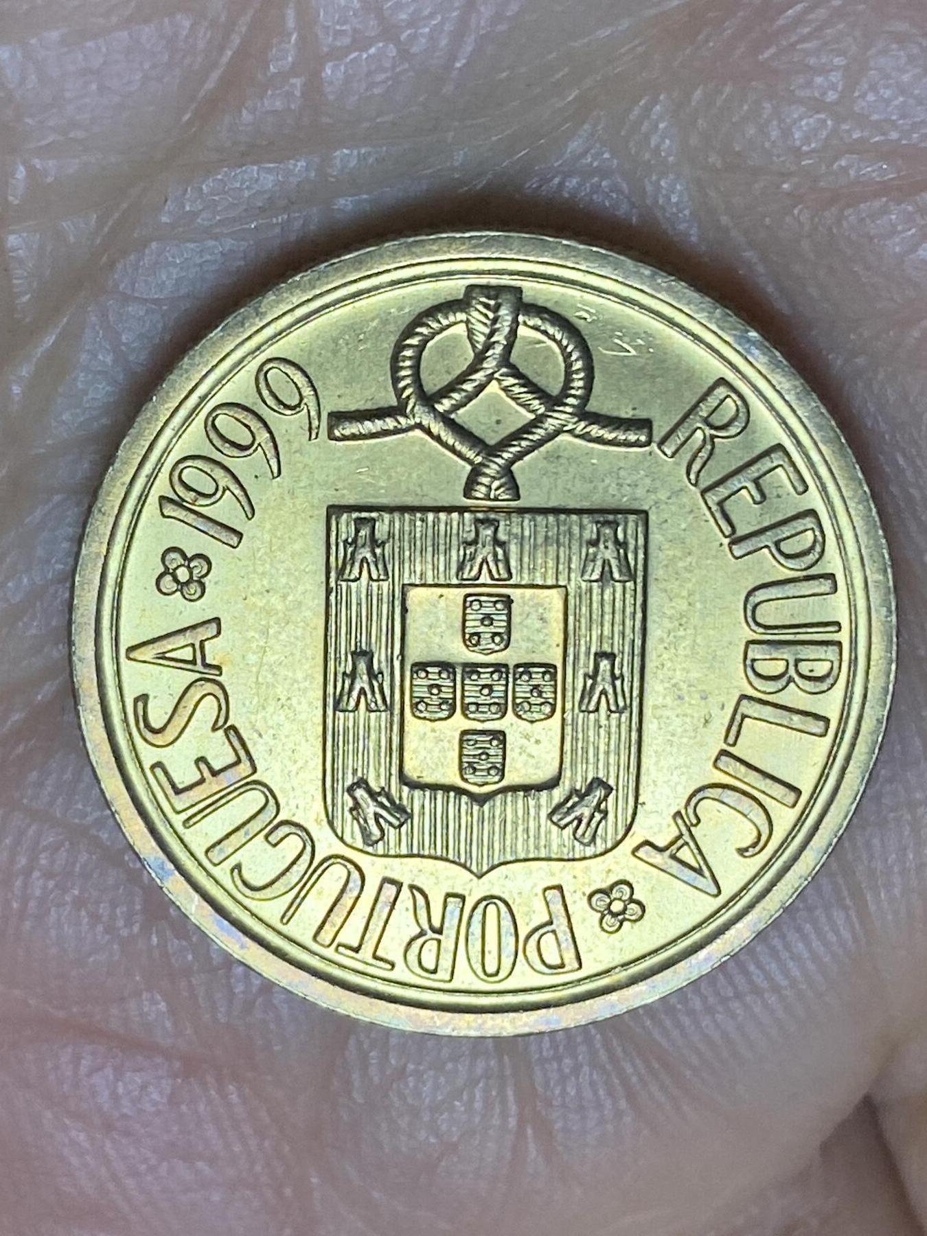 2026年第五场(总第一百七十四场）外国好品散币场(免佣金) 葡萄牙🇵🇹1999年10埃斯库多(共和国时期第六套)