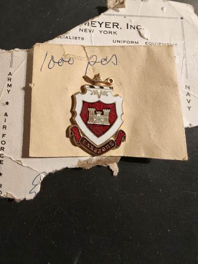 老王徽章第175期 - 美国陆军工程兵学校证章