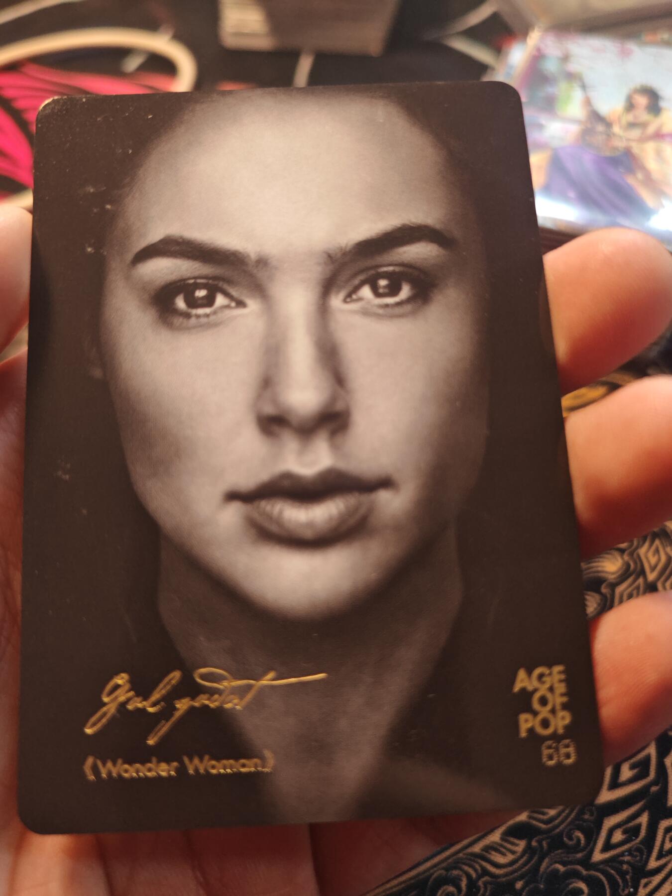 卡牌实验室开始第十一次实验 【黑白明星卡】神奇女侠