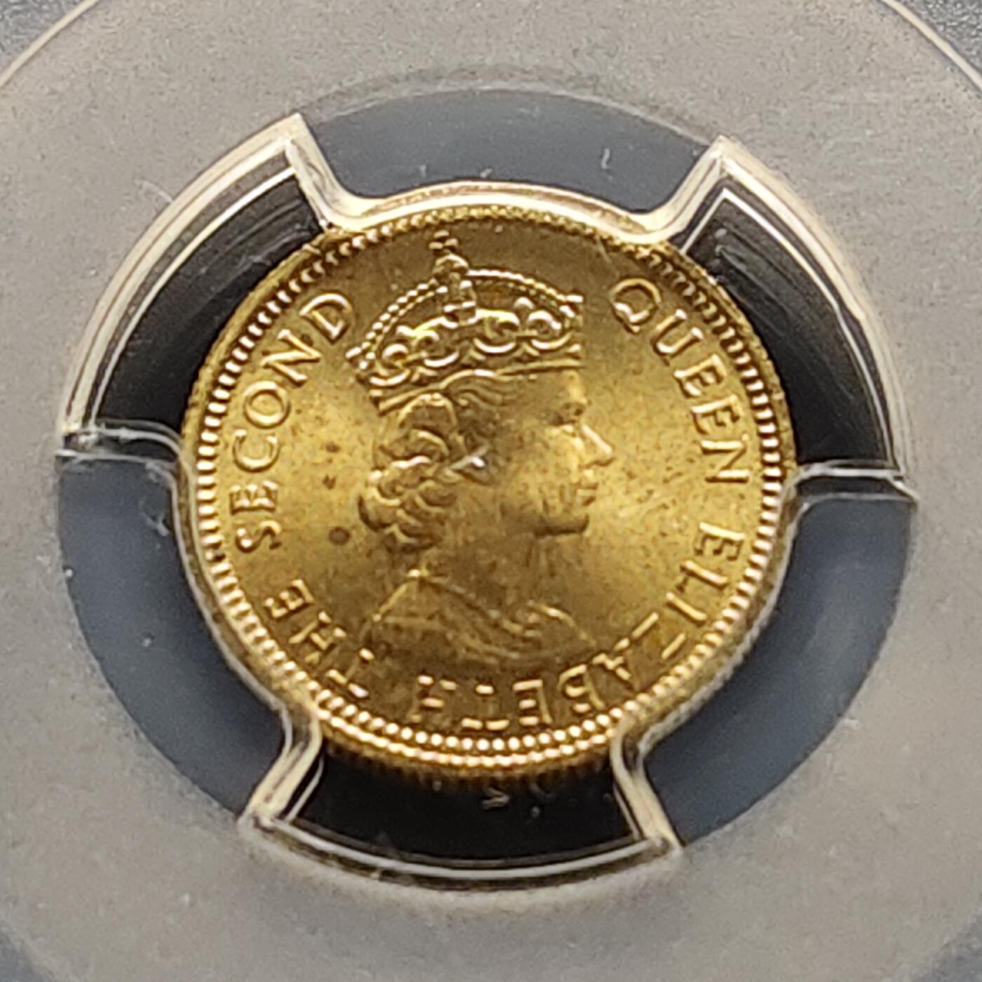 【全场包邮】纯粹捡漏拍493场 【收藏级】香港1979年5仙-PCGS MS67（更高分12枚）