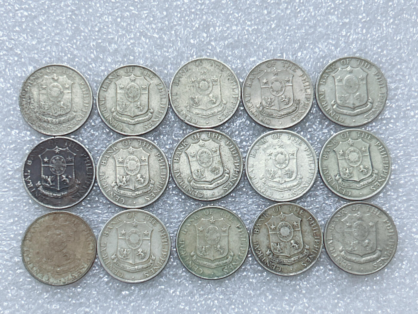 第一海外回流一元起拍收藏 散集专场  第289期 菲律宾打铁女神10分硬币 15枚