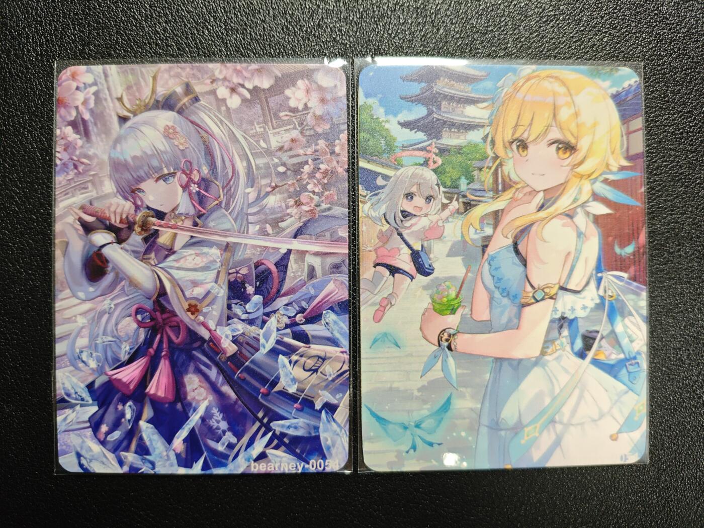 天玑星卡拍第159期《1.12周一截拍》持续收拍收评中 满赠卡需备注 动漫美女 金属卡 两张