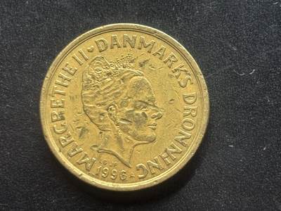 邮泉阁限时拍卖第三十九场 欧洲专场（硬币在国外。请付邮费6元。） - 丹麦玛格丽特二世女王1996年20克朗