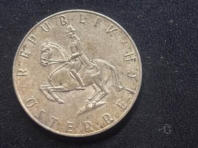 邮泉阁限时拍卖第三十九场 欧洲专场（硬币在国外。请付邮费6元。） 奥地利1961年5先令银币