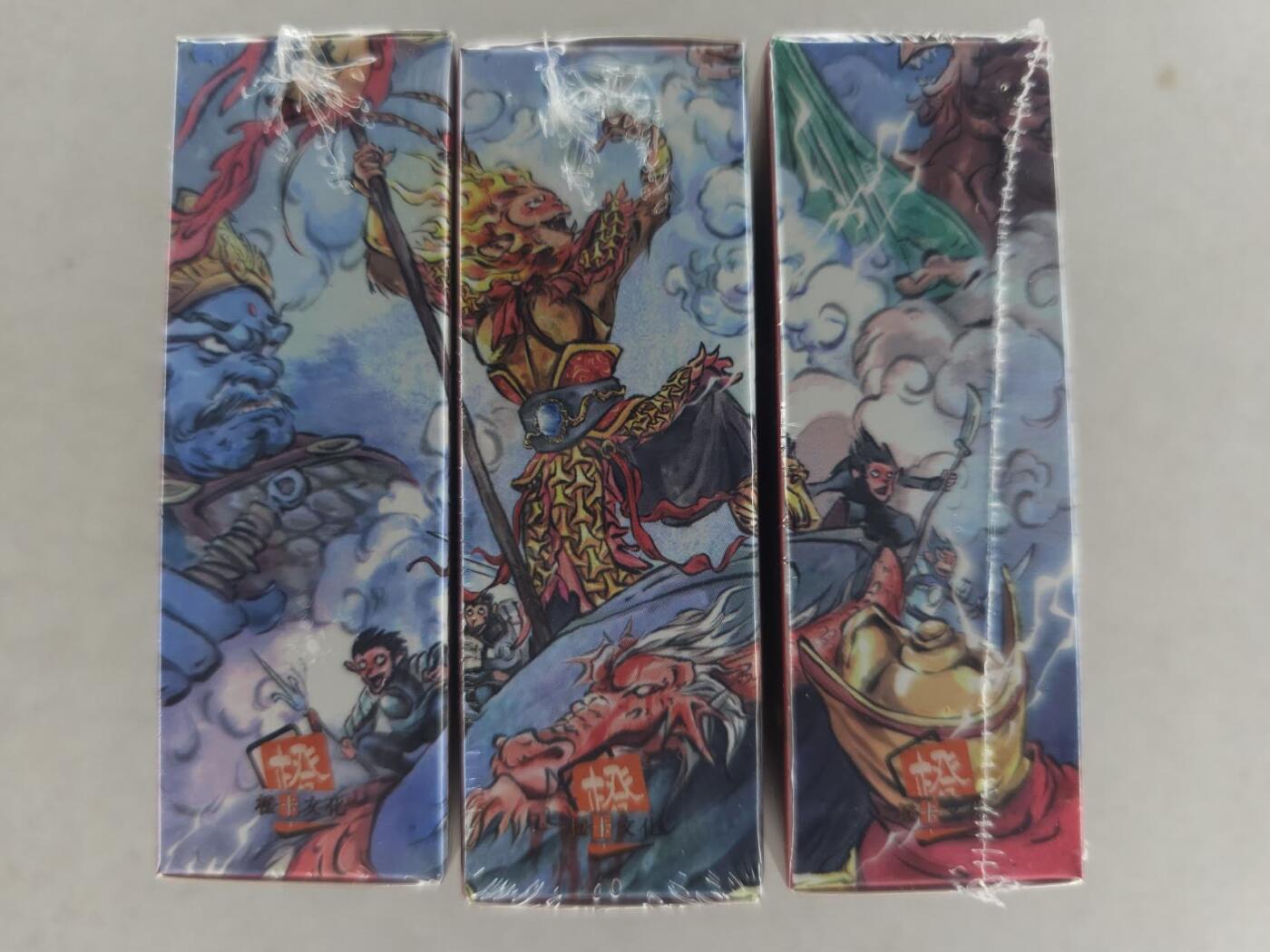 满200包邮！龙虎卡牌-七一场（满200元包邮，无佣金，每周六结拍，欢迎送拍） 【原封】套卡 橙卡文化 你好妖怪 三工艺 (普卡+半粗+粗闪)