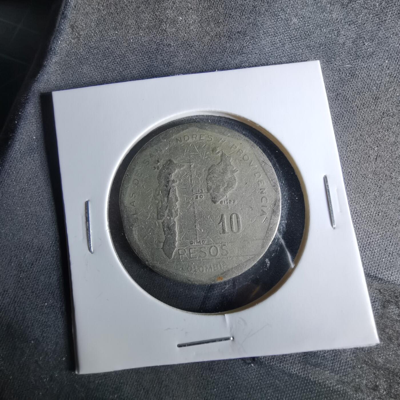 沼泽如烟--第956场 哥伦比亚1982年10比索