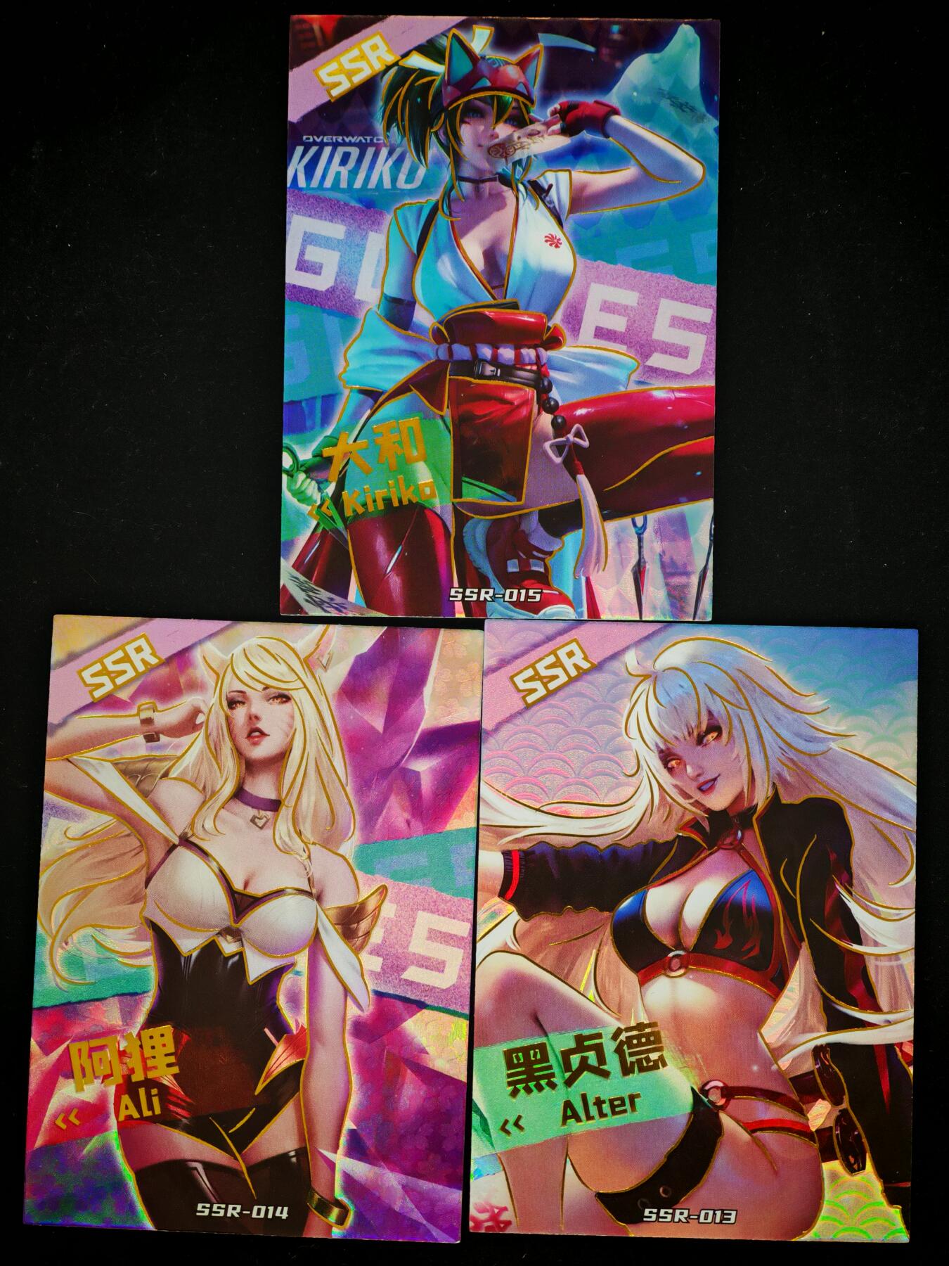 琦卡当当铺～第28期★★各种小漏~支持寄存★★~【9点40结束】扫码加群抽[包邮券]~ 女神狂欢 蓝背厚卡 SSR-3张