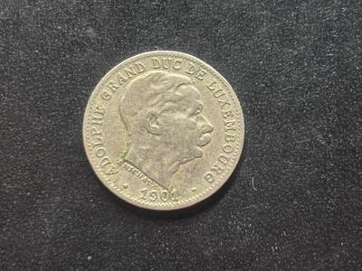 邮泉阁限时拍卖第三十九场 欧洲专场（硬币在国外。请付邮费6元。） - 卢森堡大公国1901年5分