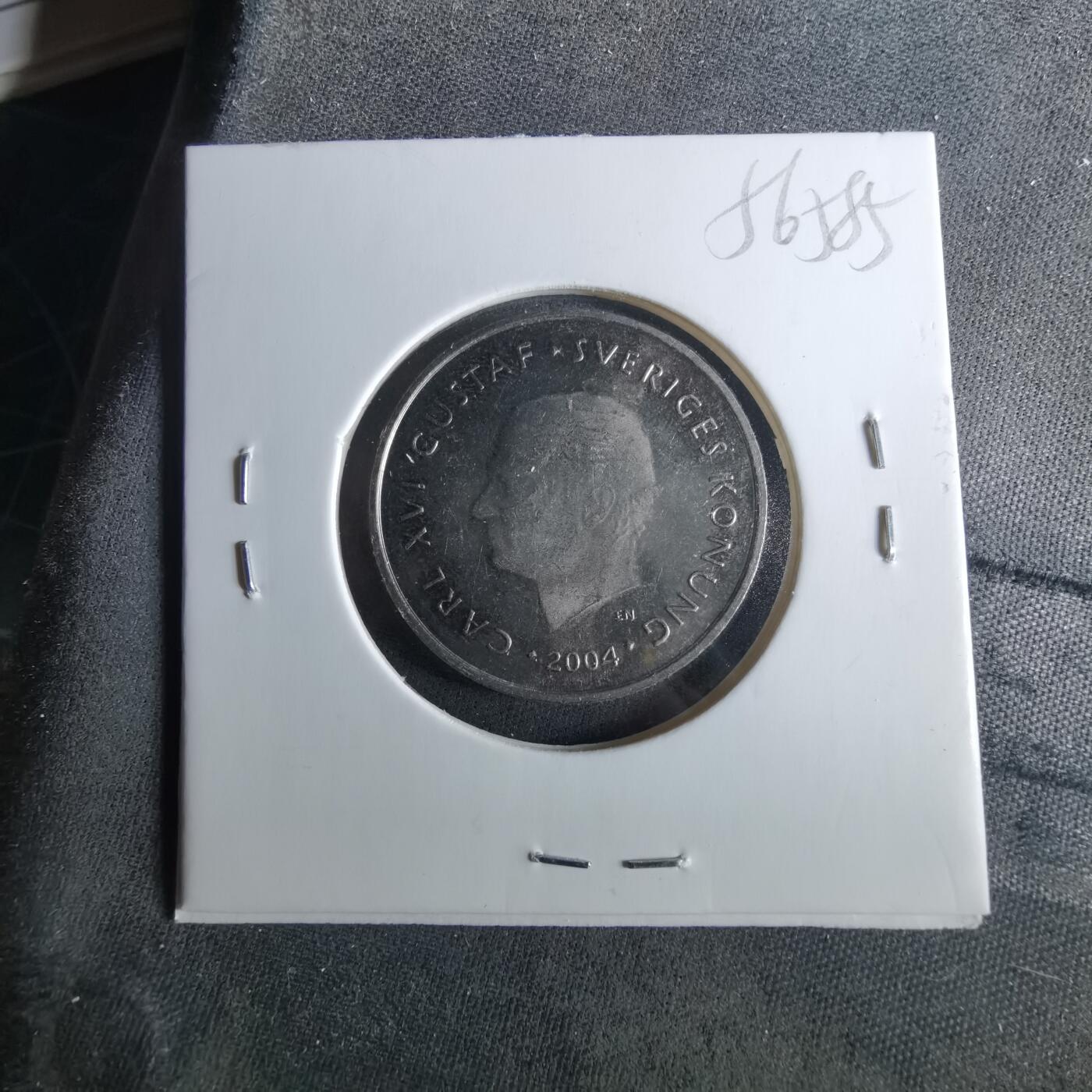 沼泽如烟--第956场 瑞典2004年1克朗