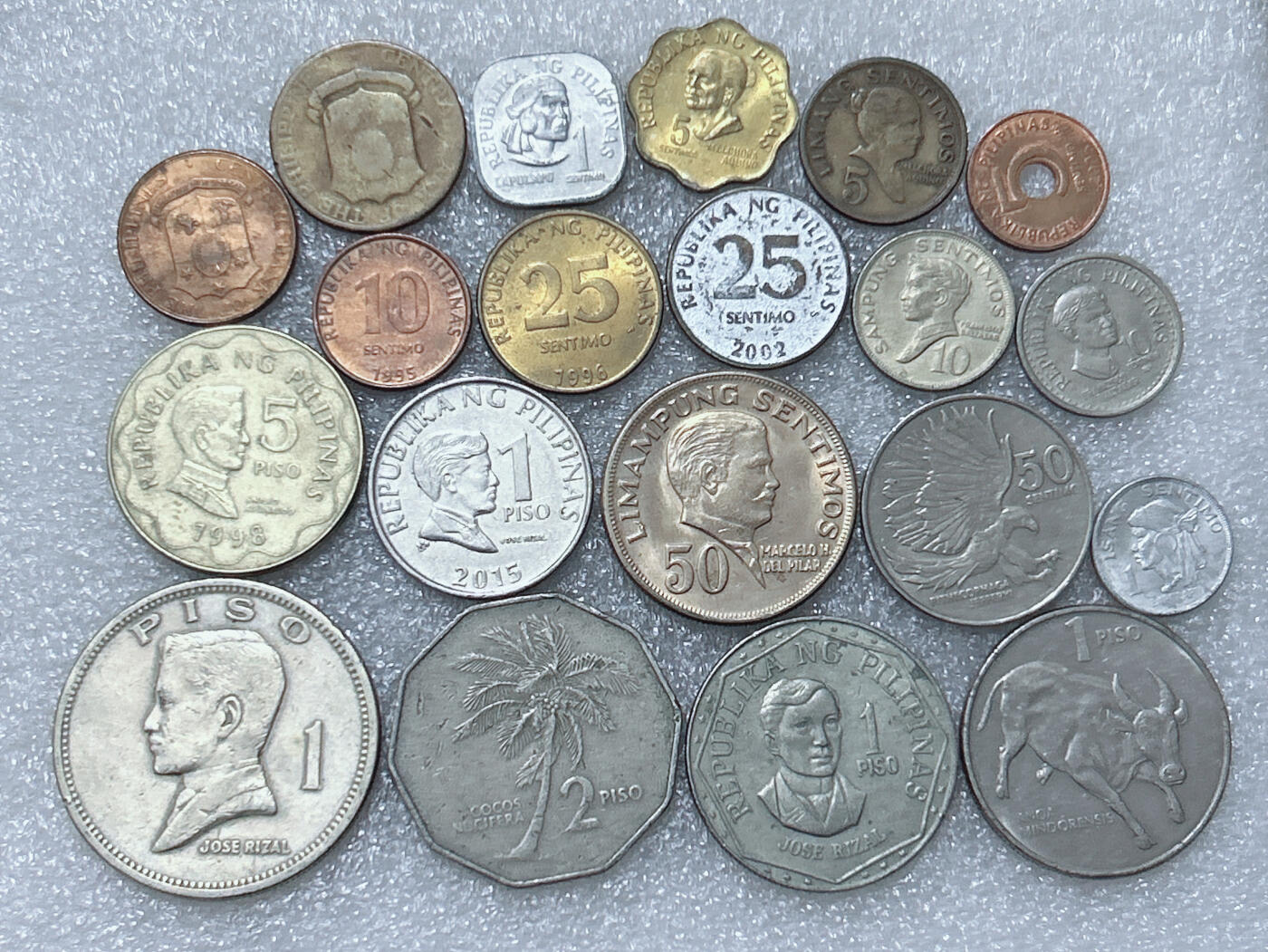 第一海外回流一元起拍收藏 散集专场  第289期 菲律宾硬币 20枚 无重复