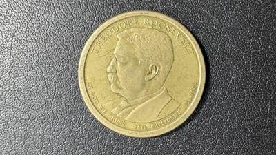 【铜匠收藏】★第136场★客户代拍 散币场，无寄存！！无佣金，30包邮。不满30元，支付5元运费。《接受代拍 代送NGC评级》 - 美国西奥多罗斯福总统1美元铜币