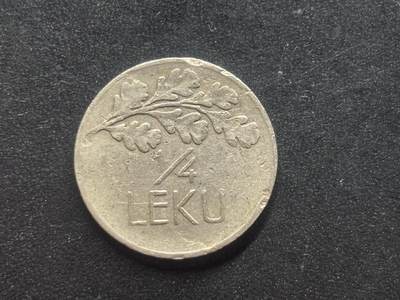 邮泉阁限时拍卖第三十九场 欧洲专场（硬币在国外。请付邮费6元。） 阿尔巴尼亚王国1927年¼列克