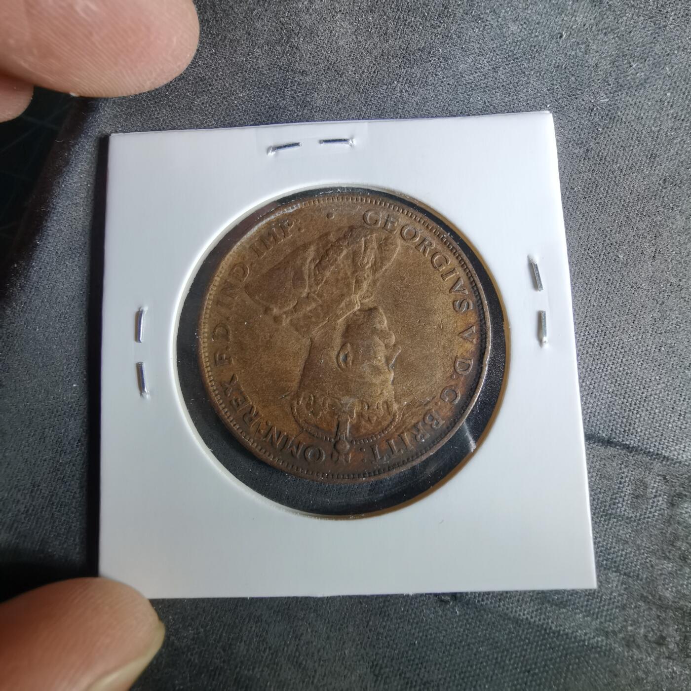 沼泽如烟--第956场 澳大利亚1922年一便士