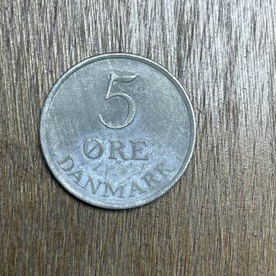 【铜匠收藏】★第137场★散币场。不寄存，30包邮。不满30元，支付5元运费。《接受代拍 代送NGC评级》 - 39【无寄存】1963 丹麦 5欧尔 锌币