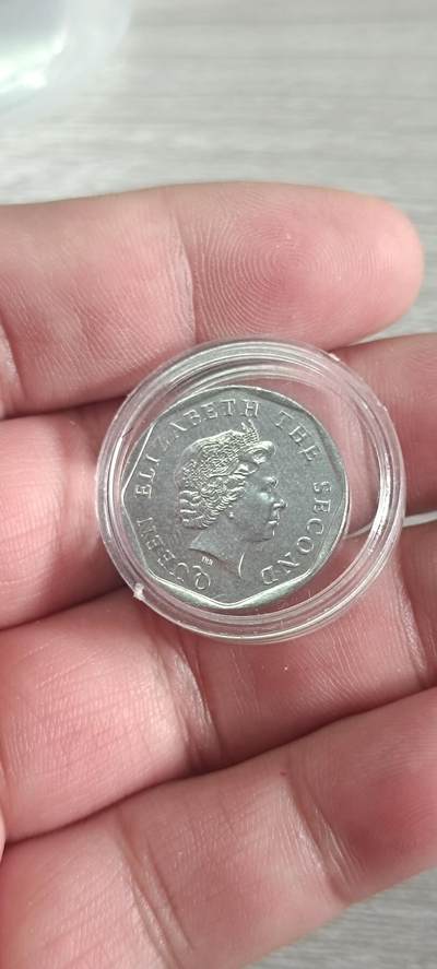 万国钱币第三场 - 光品东加勒比5分（手机像素不行啊😂）