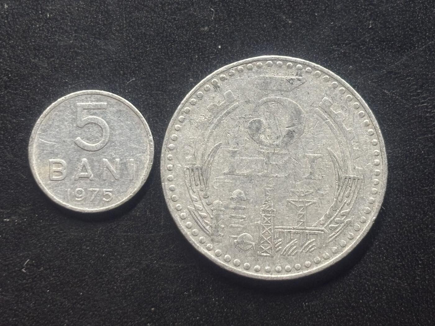 邮泉阁限时拍卖第三十九场 欧洲专场（硬币在国外。请付邮费6元。） 罗马尼亚铝币2枚