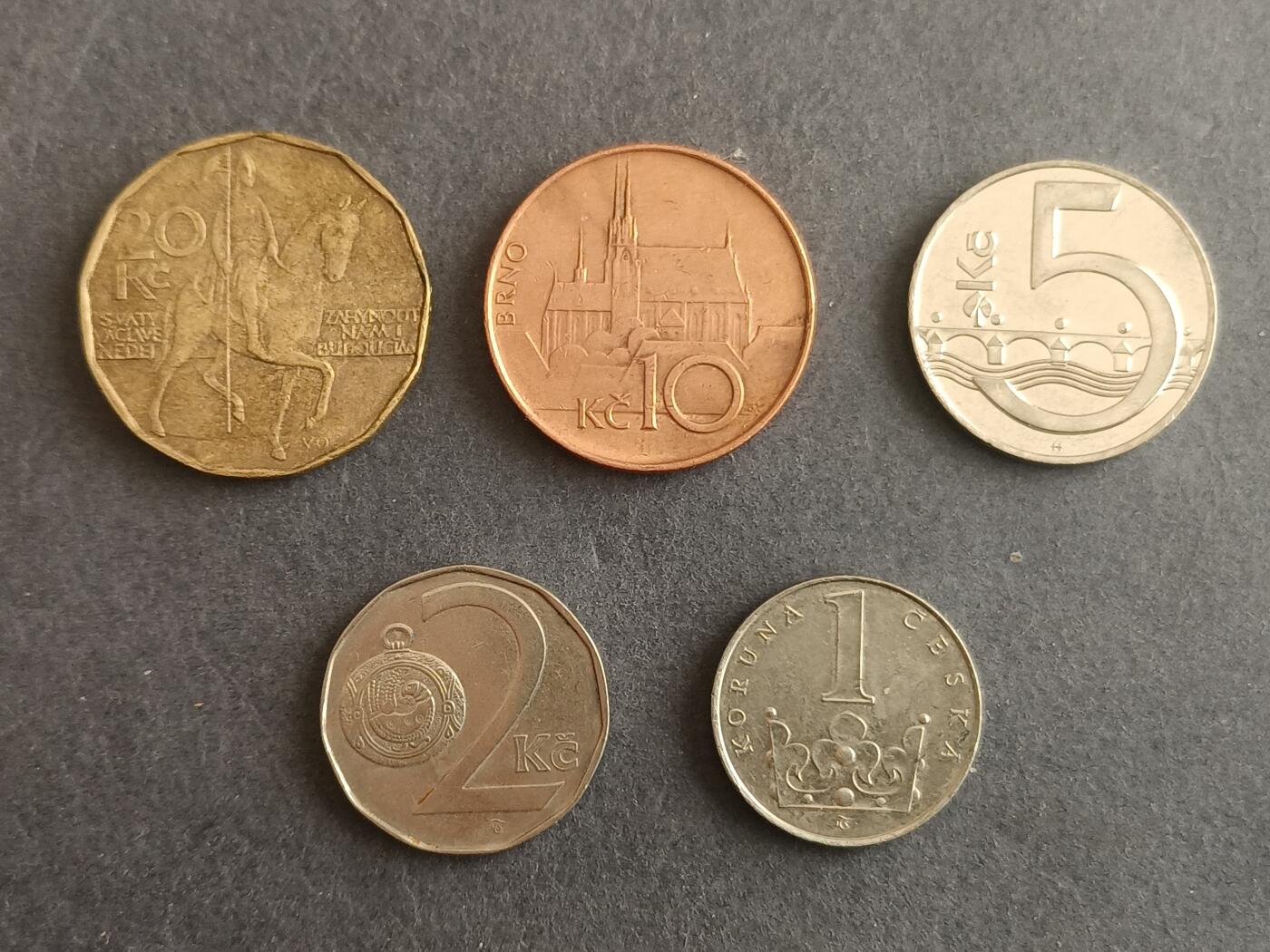 【游宝包邮场】蛇年第106期 纸钞硬币卡牌综合场[二] 捷克🇨🇿 1993年套币