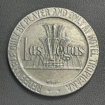 回流0110 - 美国1966年拉斯维加斯赌场1美元代用币 